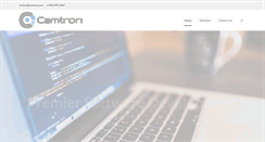 Desktop Screenshot of camtron.com