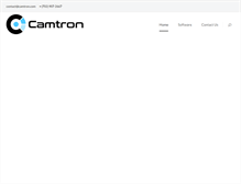 Tablet Screenshot of camtron.com